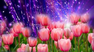 Футаж. Цветочный фон 40