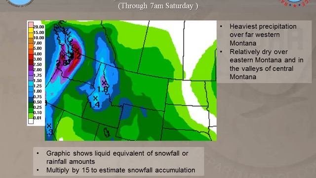 Montana Weekly Weather Briefing - March 18th, 2013 смотреть онлайн