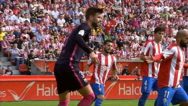 Neymar vs Sporting Gijon (Away) 24/09/2016 HD 1080i by SH10 смотреть онлайн