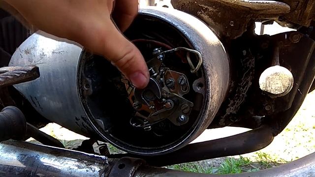 Оживление ИЖ юпитер 5 после 2-х лет простоя или как настроить зажигание в "полевых условиях" смотреть онлайн