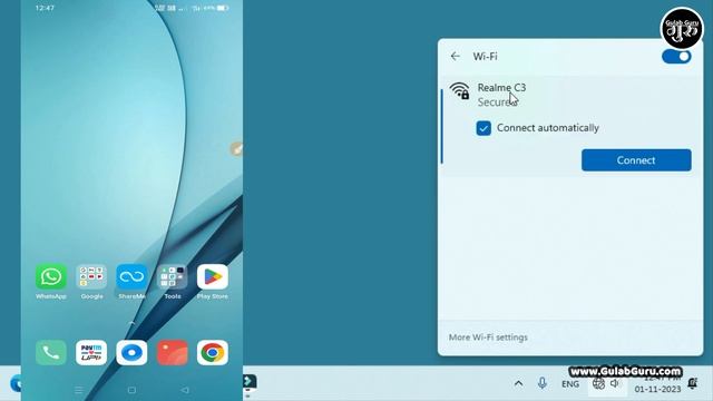 computer me wifi connect kaise kare | mobile se computer me net connect keise kare смотреть онлайн