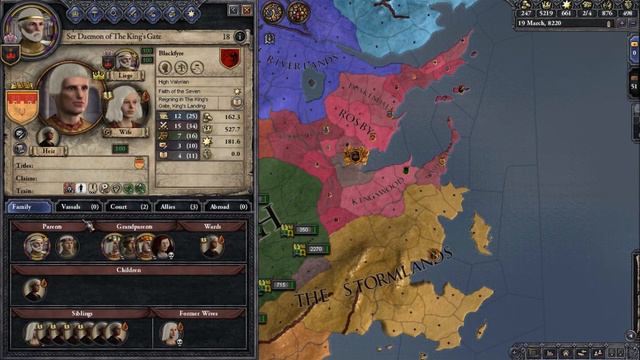 Crusader Kings 2: Game of thrones mod- Blackfyre Part 18 смотреть онлайн