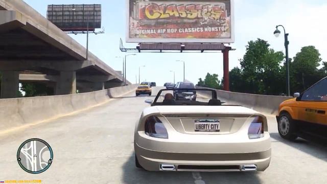 GTA 4 - Мод на графику, текстуры и реалистичный трэффик смотреть онлайн