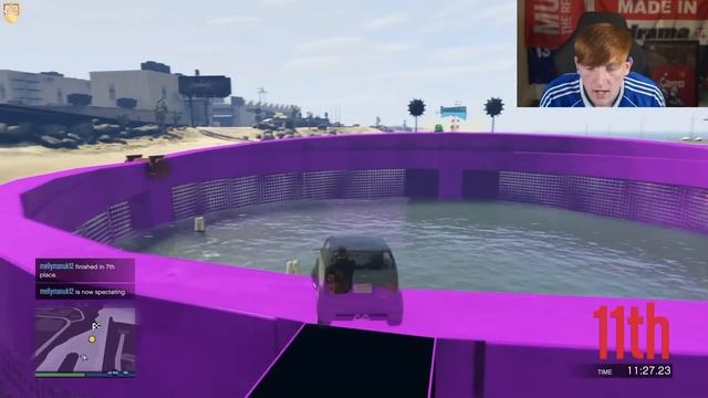 Every Angry Ginge GTA Race (Ep 38) Stream Highlights смотреть онлайн