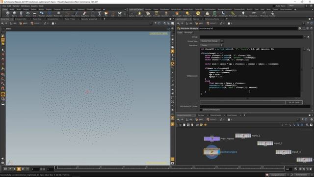 Custom Particle System in VEX смотреть онлайн