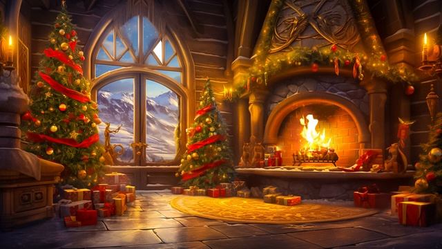 Новогодняя.RELAXING CHRISTMAS AMBIENCE 2024_ Soft Piano Music, Top Christmas Songs for Relax смотреть онлайн