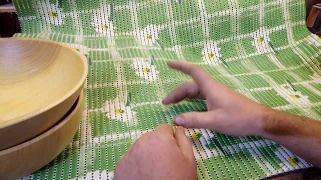 Чаши из тополя и немного о шлифовке.