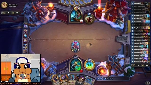 [ Hearthstone S93 ] Secret Burgle Rogue - Fractured in Alterac Valley смотреть онлайн