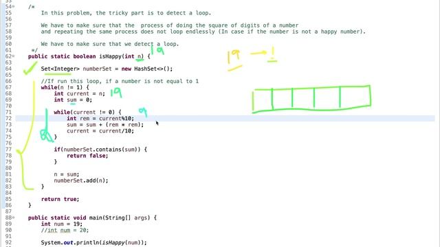 Happy Number LeetCode | Java Code | Programming Tutorials смотреть онлайн