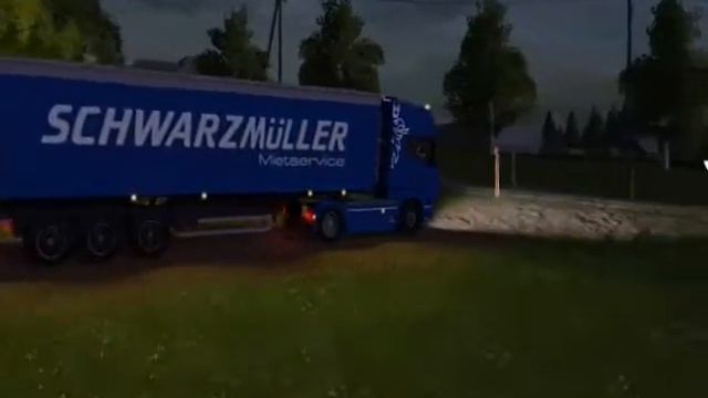 Scania R560 Schwarzmuller Pack FS17 Promo Video смотреть онлайн