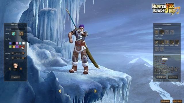 [Hunter Blade] Character Creation смотреть онлайн