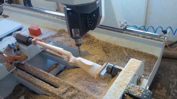 Изготовление прикладов на 5-ти осевом станке ProForm X5