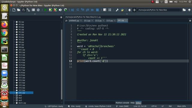 Strings in Python | In Tamil смотреть онлайн