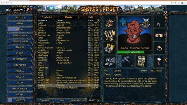 Shakes & Fidget - s34 - maciek0081 - #16 - Niedługo Salka Rycerska 15? Bijemy wieżę :) смотреть онлайн