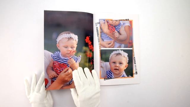 U4U Фотокнига на скрепке