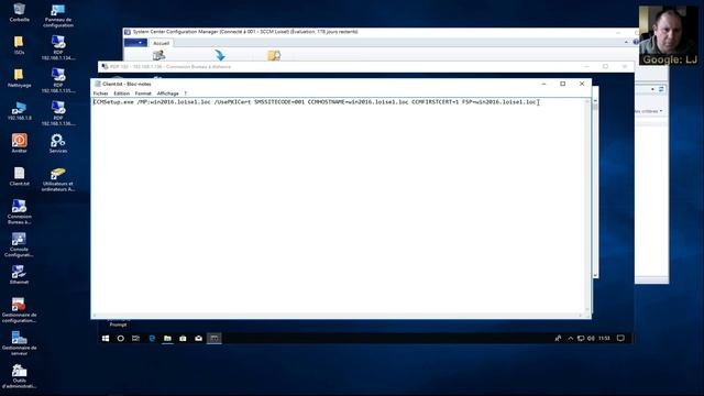 Utilisation et installation du client SCCM смотреть онлайн