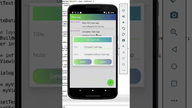Android Task App with Firebase смотреть онлайн