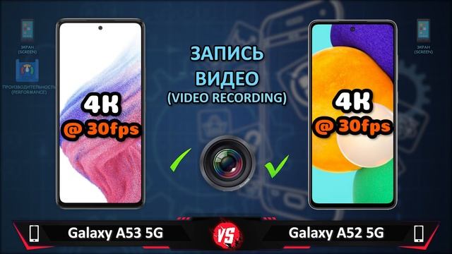 Samsung Galaxy A53 5G vs Samsung Galaxy A52 5G смотреть онлайн