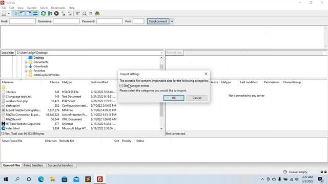 How to Import FileZilla (FTP) Configuration File смотреть онлайн