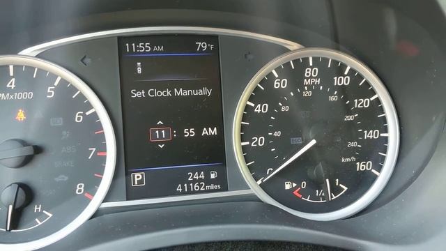 como ajustar la hora en 2019 Nissan Sentra SV brillo en la pantalla dashboard смотреть онлайн