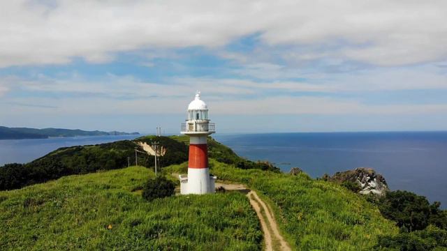 Photographed the blue sea of Shakotan, Hokkaido with a drone. Please spend a relaxing time. смотреть онлайн