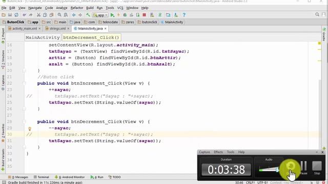 Buton Click Olayları - onClick ile Birden Fazla Buton смотреть онлайн