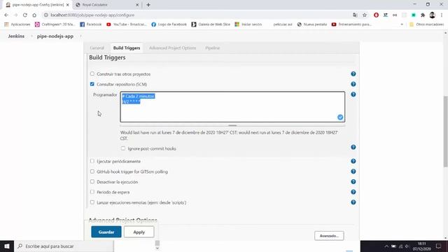 DEMO Configuración de Pipeline para integración continua usando Nodejs + Github + Jenkins смотреть онлайн