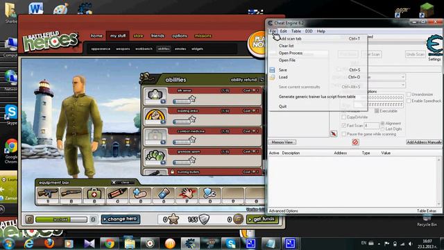 Cheat Engine Fake For BattleField Heroes смотреть онлайн