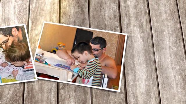 Видео-открытка на День рождения папе от сына смотреть онлайн