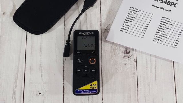 Обзор на рекордер Olympus VN 540PC смотреть онлайн