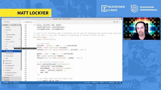 Blockchain Day: Creating your own NFT Marketplace on NEAR смотреть онлайн