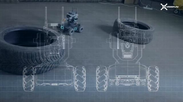 Обзор DJI RoboMaster S1 от 4vision.ru смотреть онлайн