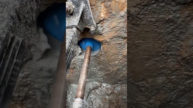 62см фундамент бурим как масло! Коронка Ф132/ алмазное бурение бетона/установка алмазного бурения смотреть онлайн