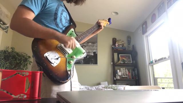 Indie/Blues Influenced Improvization on Jazzmaster, Kinman Surfmaster pickups смотреть онлайн