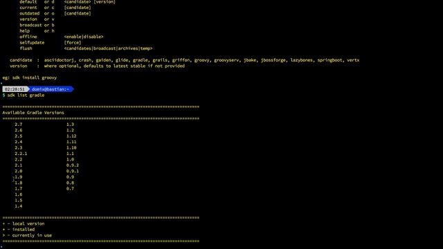Introducción a SDKMan смотреть онлайн