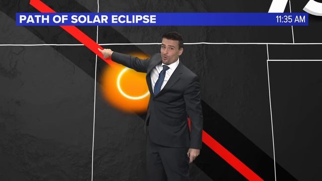 When will the partial solar eclipse pass over Arkansas and Oklahoma this weekend? смотреть онлайн