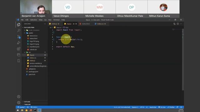 Week 11 Part 1 Building our first React app! Mobile Web Applications MDEV1005 смотреть онлайн