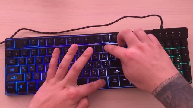 Игровая клавиатура Red Square Tesla RGB (RSQ-20003) Red Square | Распаковка | смотреть онлайн