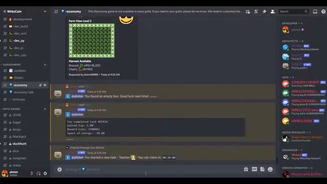 [TipBotv2] mini economy game with (/eco) смотреть онлайн