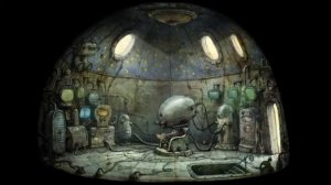 Machinarium Walkthrough Part 26: Music Puzzle of Dome and Ending