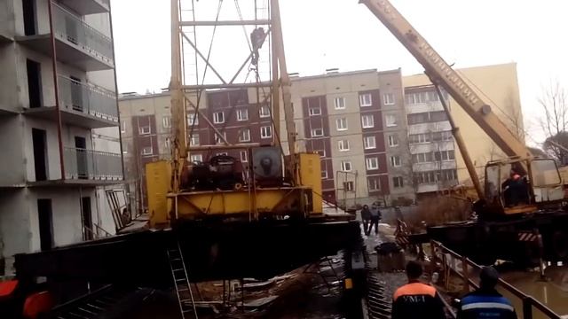 Снятие поворотной полатформы смотреть онлайн