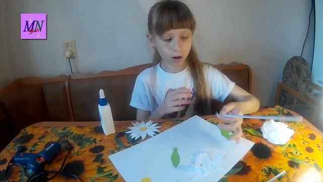 Объемные ромашки из Бумаги Своими Руками/ Volume of Paper daisy смотреть онлайн
