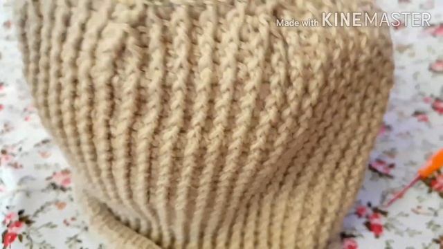 Шапочка крючком. Как закончить верх. смотреть онлайн