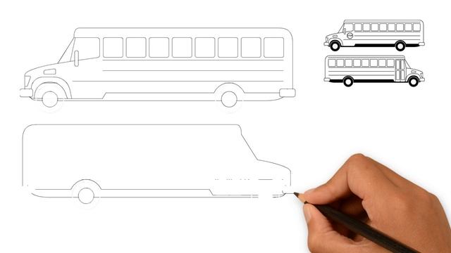 How to Draw a School Bus смотреть онлайн
