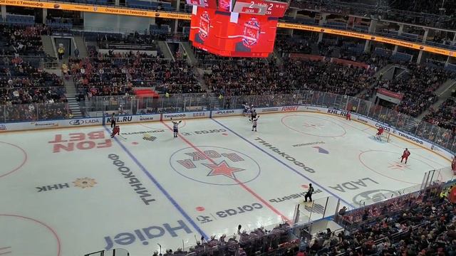 Гол Воробьева в меньшинстве / ЦСКА - СКА: 6 октября 2023 #КХЛ смотреть онлайн