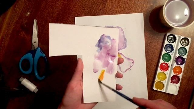 Рисуем ирисы. Уровень: новичок. Способ #1 смотреть онлайн