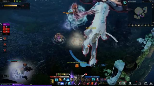 [LOST ARK] 1500 Blue Gunlancer 2-man Argos Bus - Hallucination Test смотреть онлайн