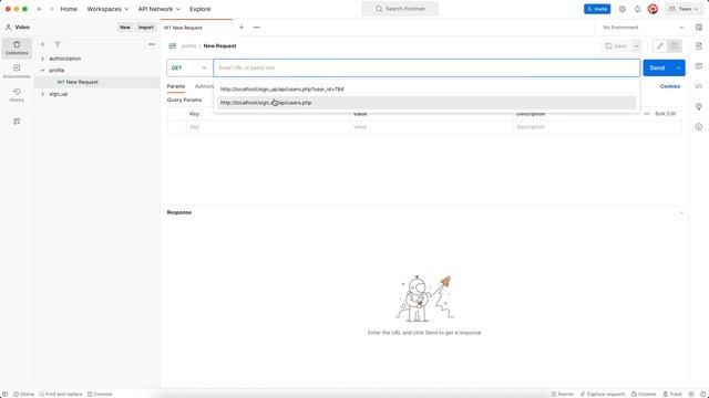 Создаём профиль через запрос к базе данных (html/css/php/sql/javaScript) смотреть онлайн