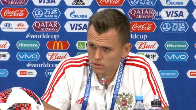 2018 FIFA World Cup Russia™ - ESP vs RUS - Russia Pre-Match Press Conference смотреть онлайн