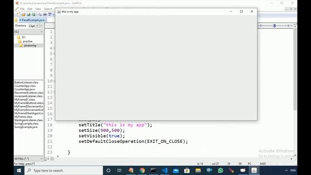 6 jpanel component in java swing create your own layout смотреть онлайн